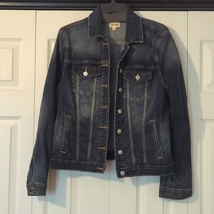 Just USA Dark wash denim jean jacket
